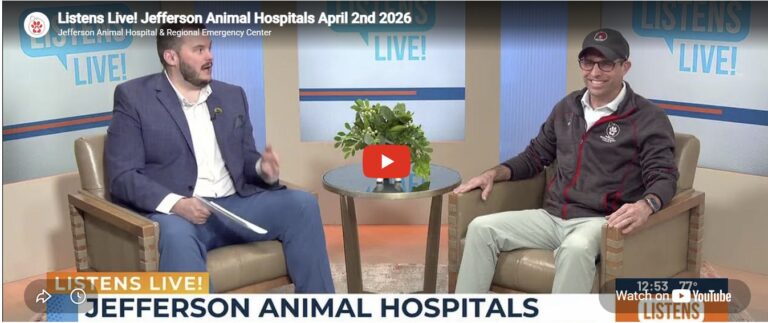 Jefferson Animal Hospital Listens Live Interview April 2 2026